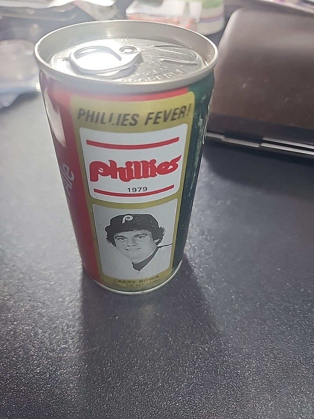 1979 Phillies Canada Dry Ginger Ale Larry Bowa Can