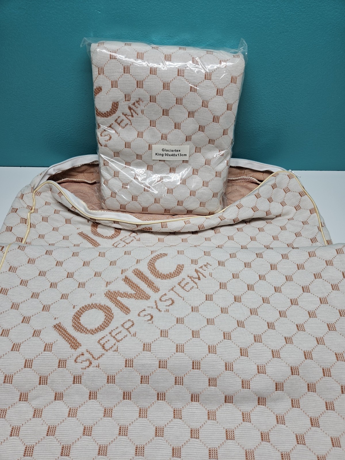King Size Pillowcase                                   Copper Infused Zip-Up