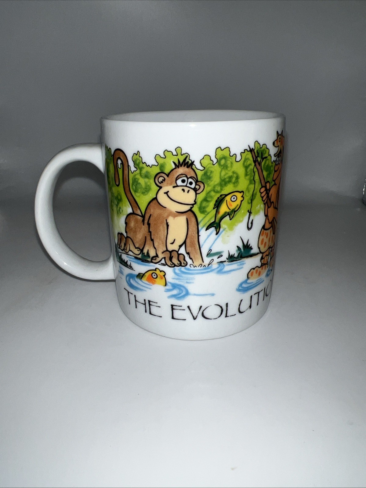 The Evolution of Fishing Mug