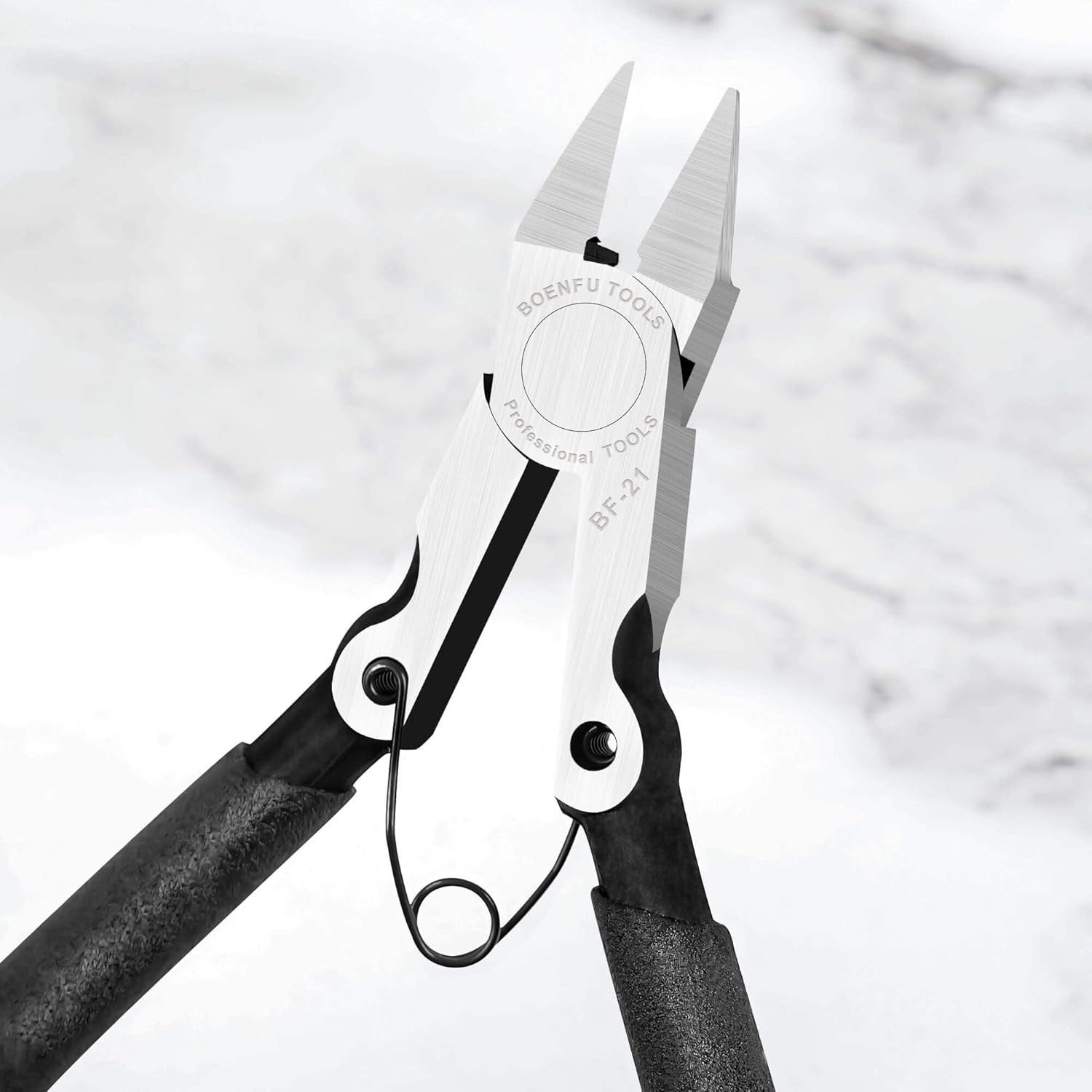 5 Inch Precision Flush Cutters Multi-Functional Wire Snips, Ideal for Model, Ele