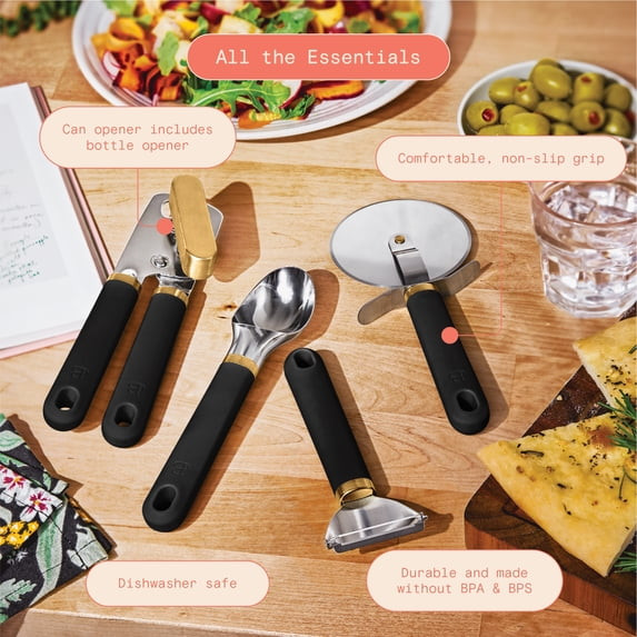 Beautiful 4-Piece Essentials Gadget Set, by Drew Barrymore with 5 color