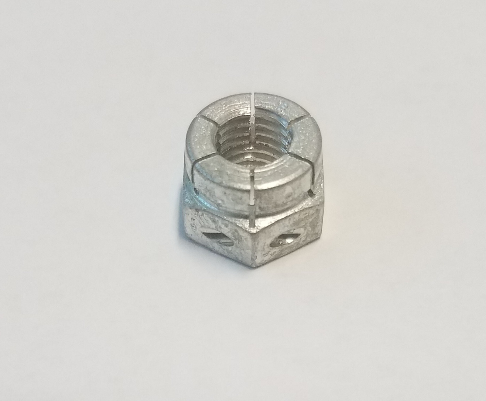 5/16-24 Locknut Flex Lock Drilled For Safety Wire,  10 Pcs.