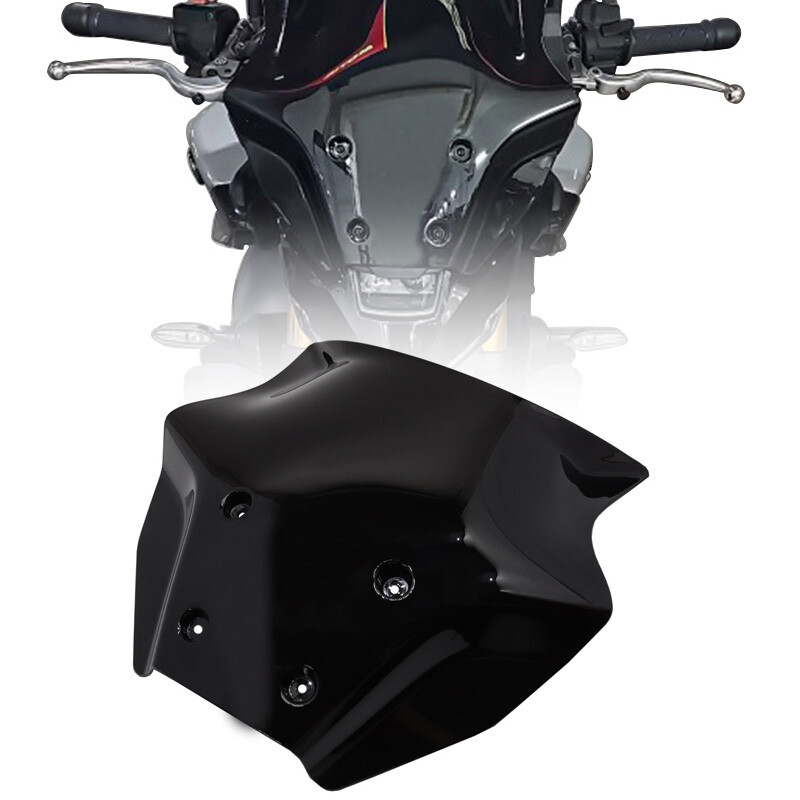 For Yamaha MT-09 SP 2024 Windshield Wind Deflectors Black