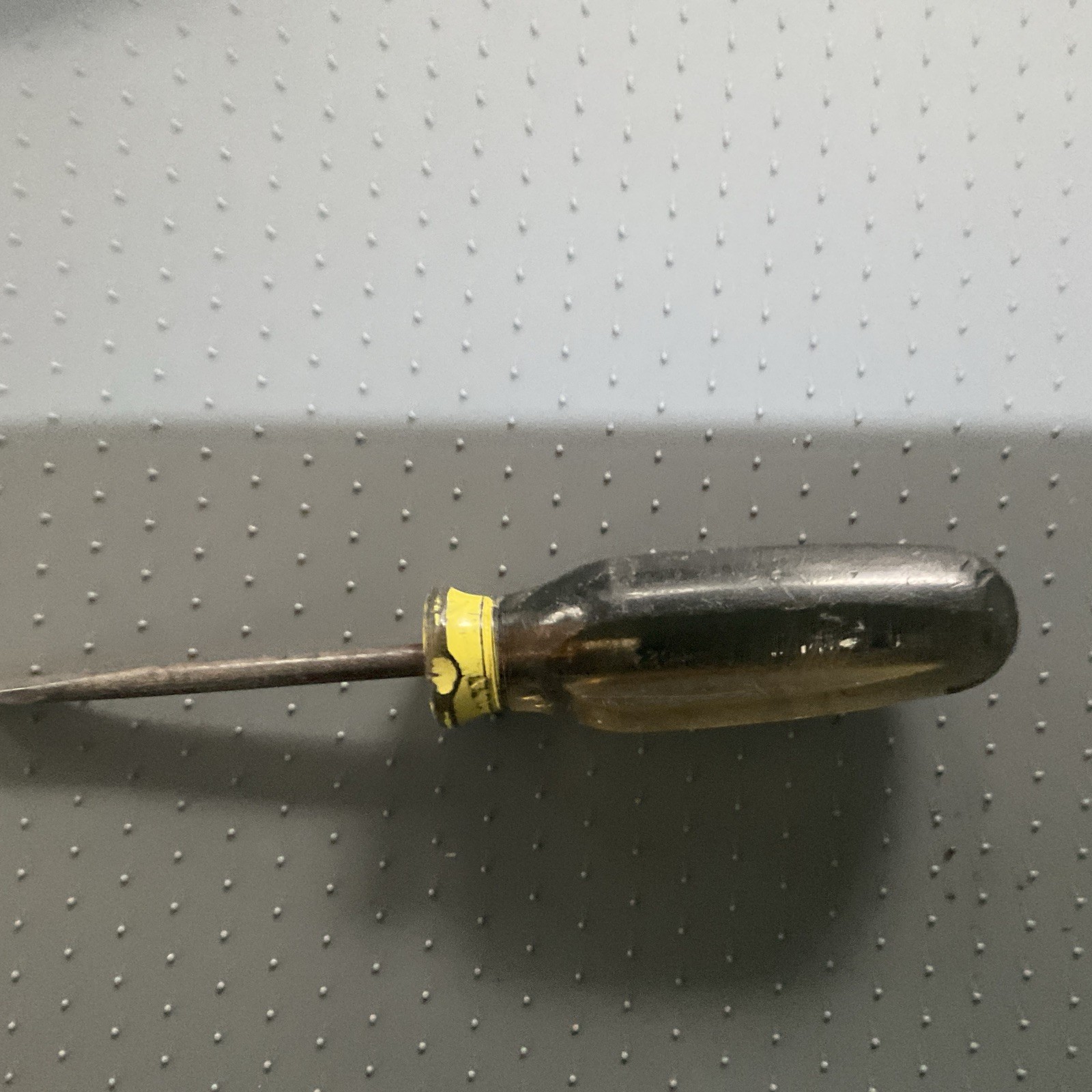 Stanley 66-204 Workmaster Screwdriver Vintage 8" overall 4” Slotted Flat USA