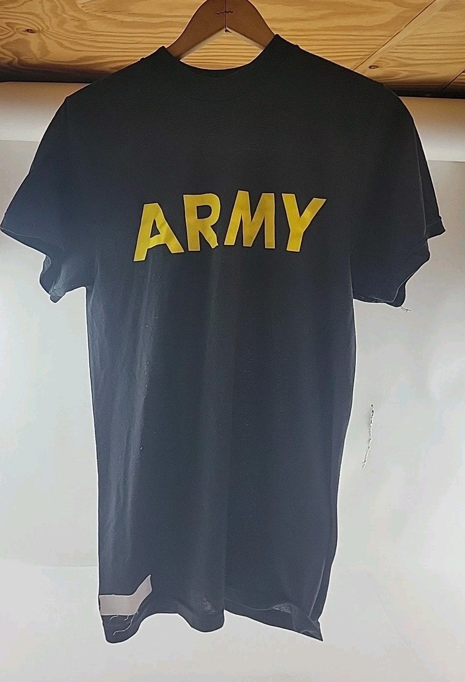 USGI APFU SS Shirt & short Black & Gold Size X- Small