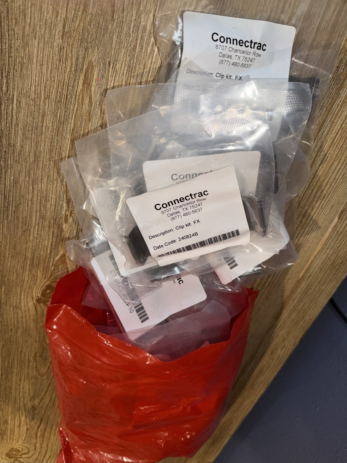 CONNECTRAC CT.01-CL-FX.1-10 Clip Kit FX **Lot of 25 New