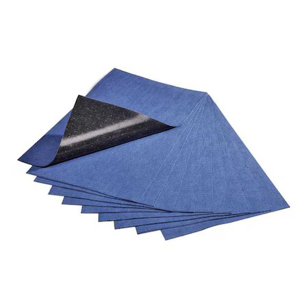 Pig Mat3200 Sorbent Pad, 1 Gal, 16 In X 24 In, Universal, Blue, 10 Pk
