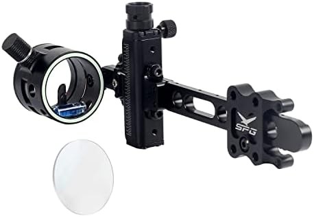 Compound Bow Sight Single or Five Pin with Scope Right Hand