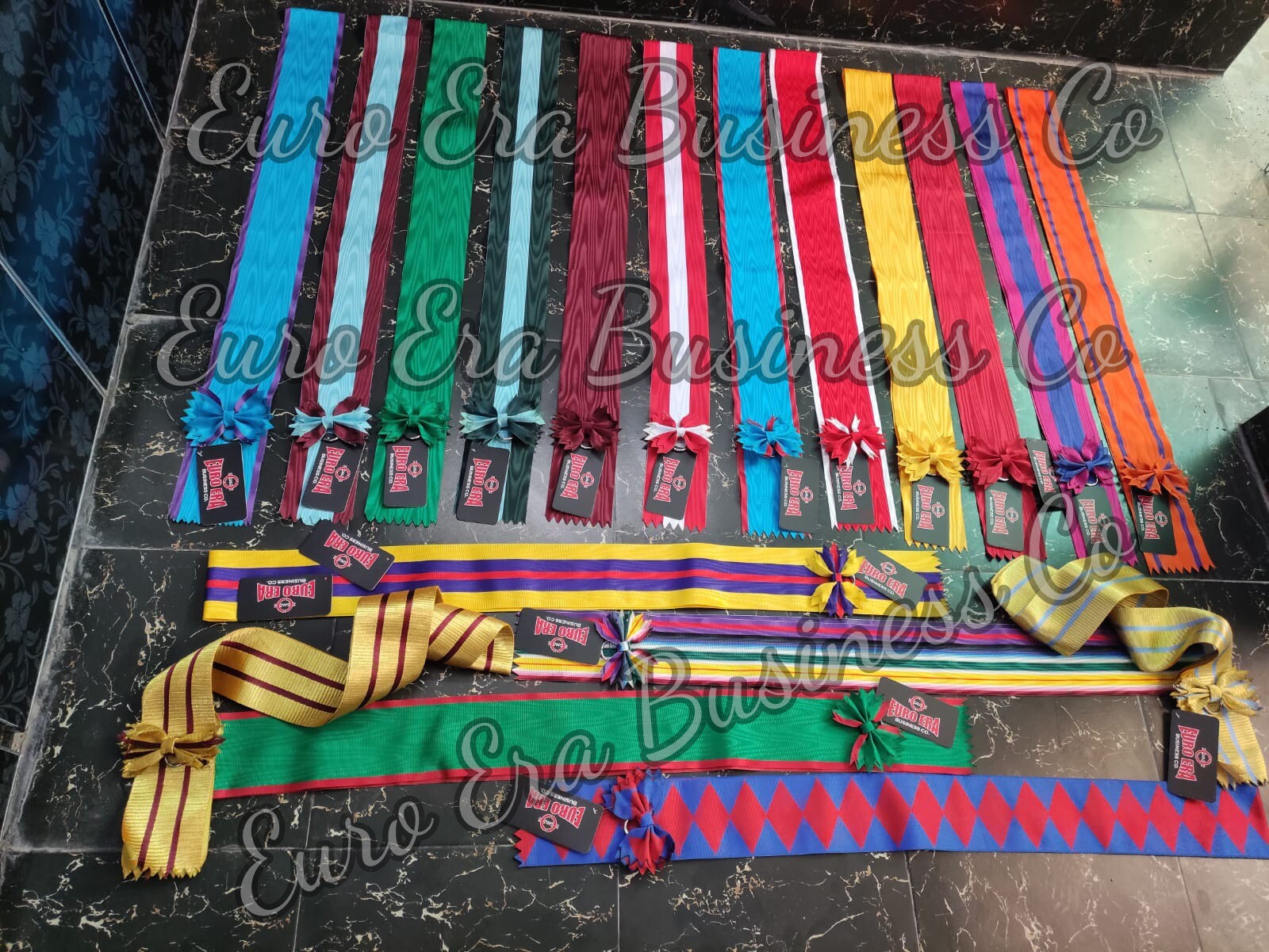 New Ceremonial Grand Cross Sash Set of 18