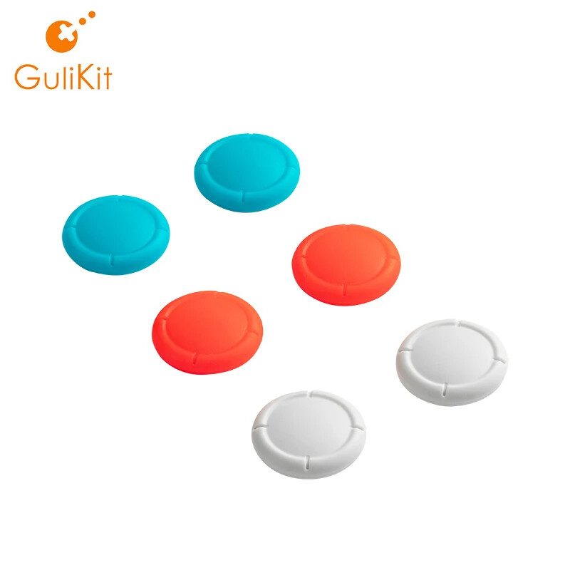 GuliKit NS42 Hall Joystick Replacement Cap for JOY-CON Replace Shell 6PCS