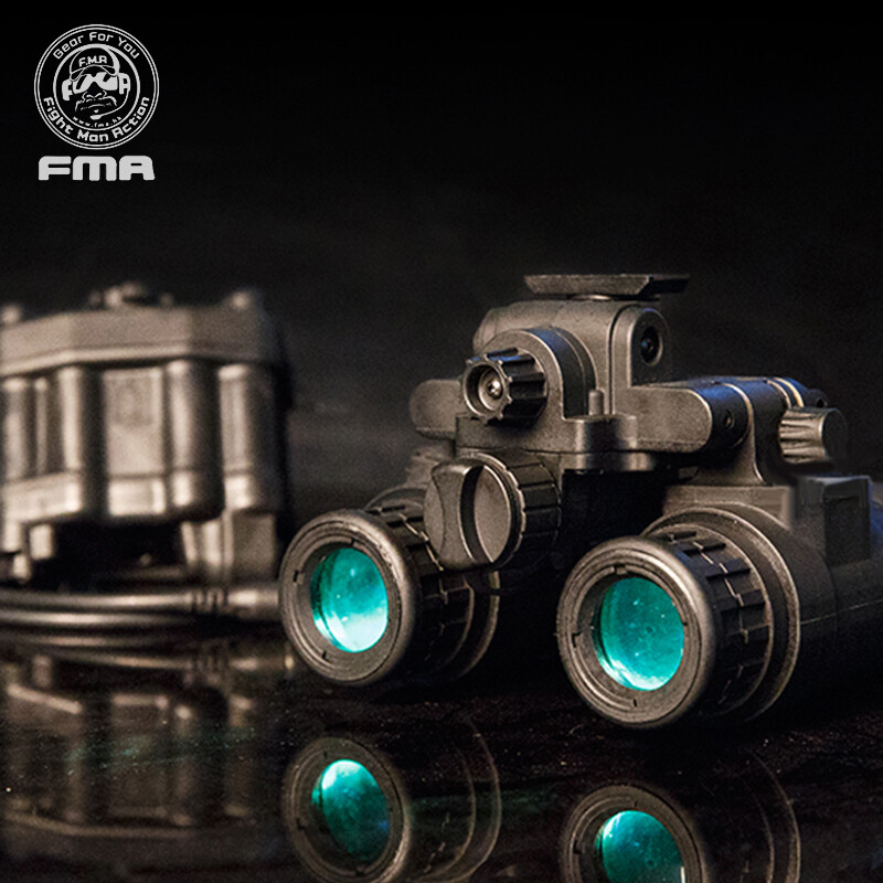 FMA Tactical Night Vision NVG PVS31 Dummy With Light Function Binocular Helmet