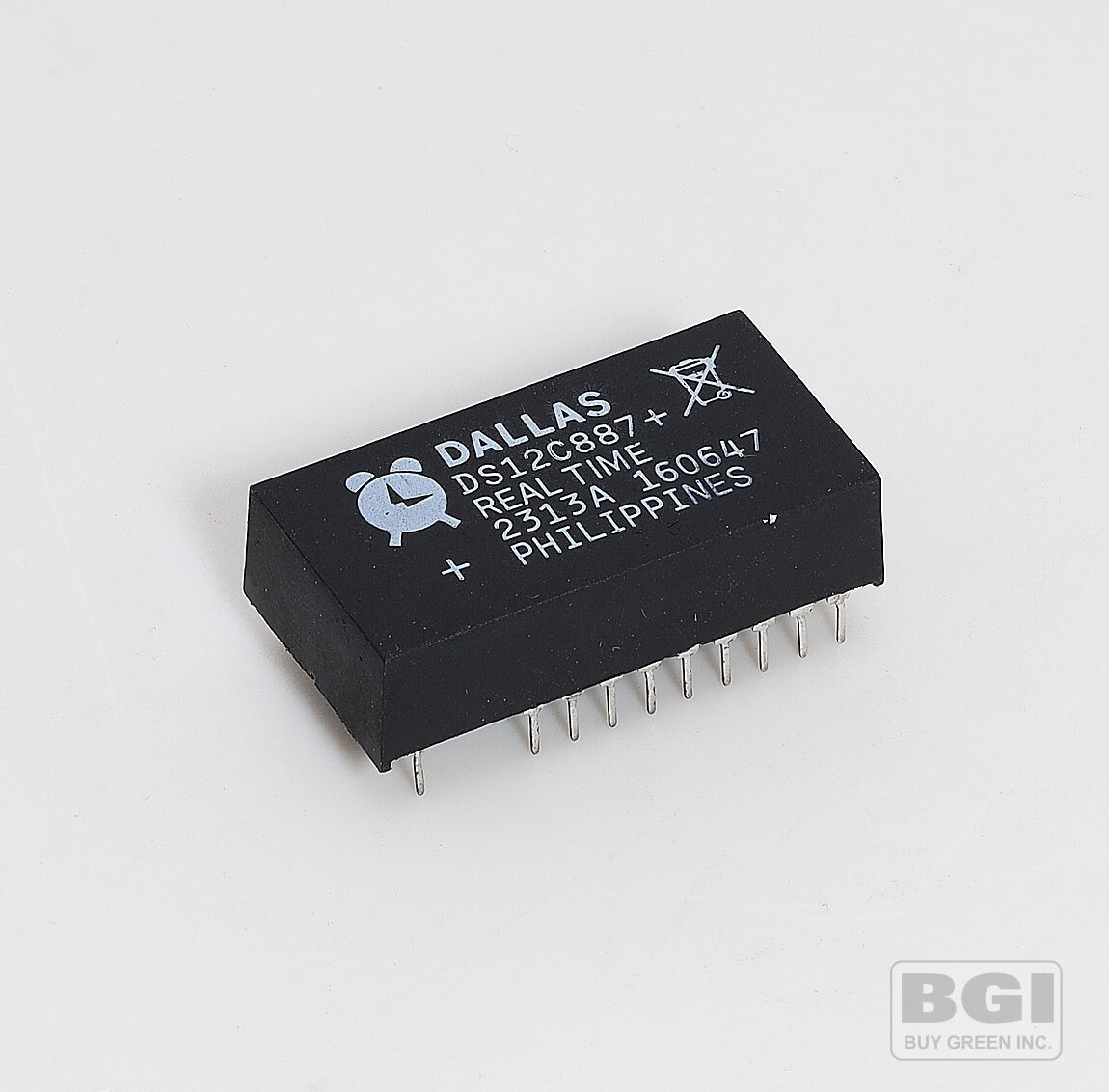 New DALLAS DS12C887+ REAL TIME CLOCK 2313A 160647 PHILIPPINES Made in April 2023