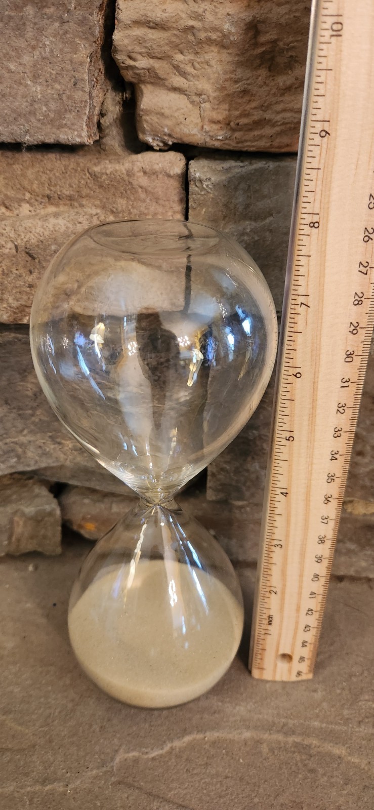 Hourglass, Sand Timer, 8" Tall