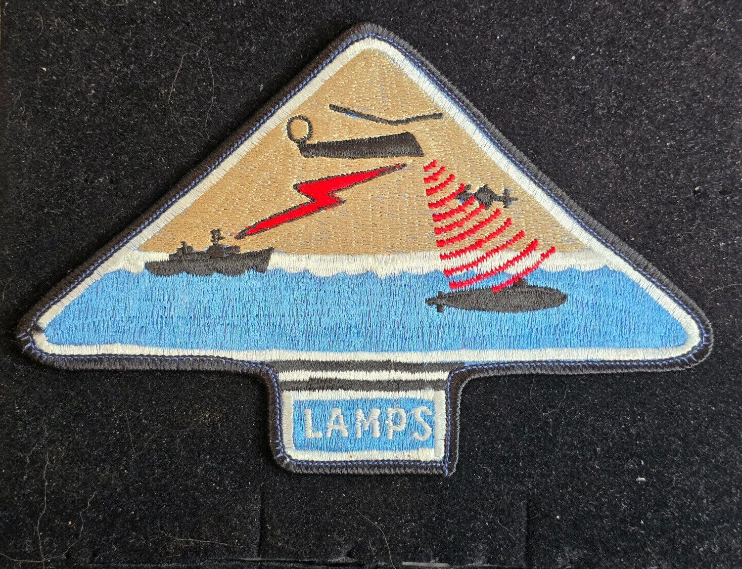 US Navy LAMPS Light Airborne Multi Purpose System Patch