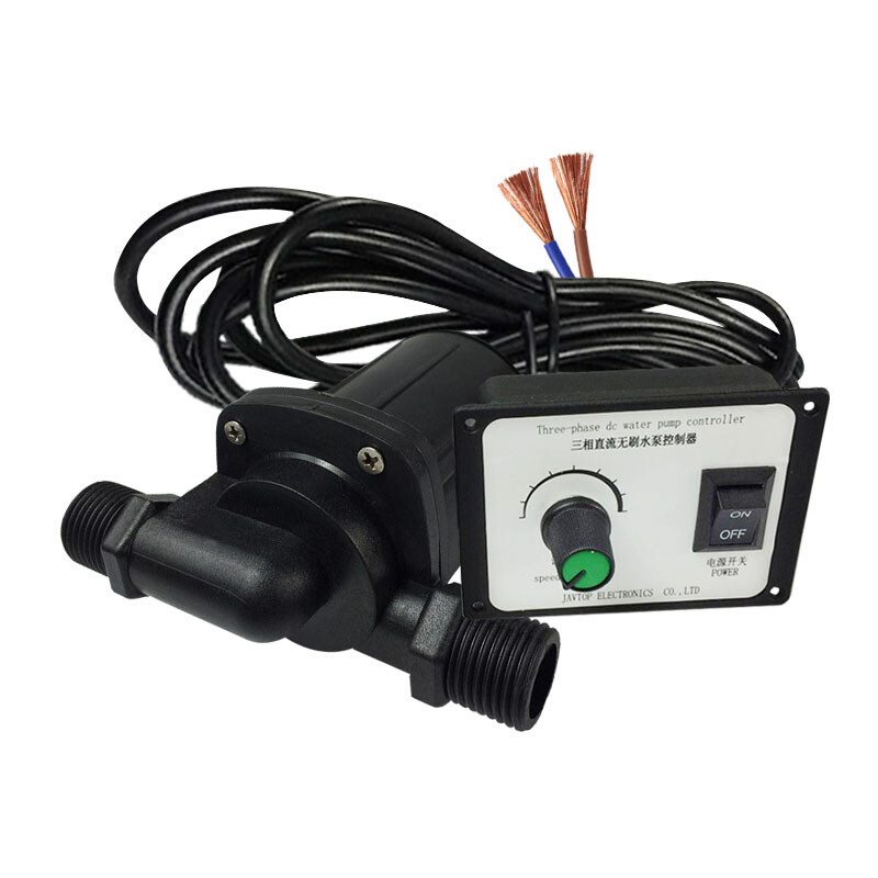 Brushless DC Water Pump 12V 3 Phase Hot Water Booster Pump 2600L/H Amphibious