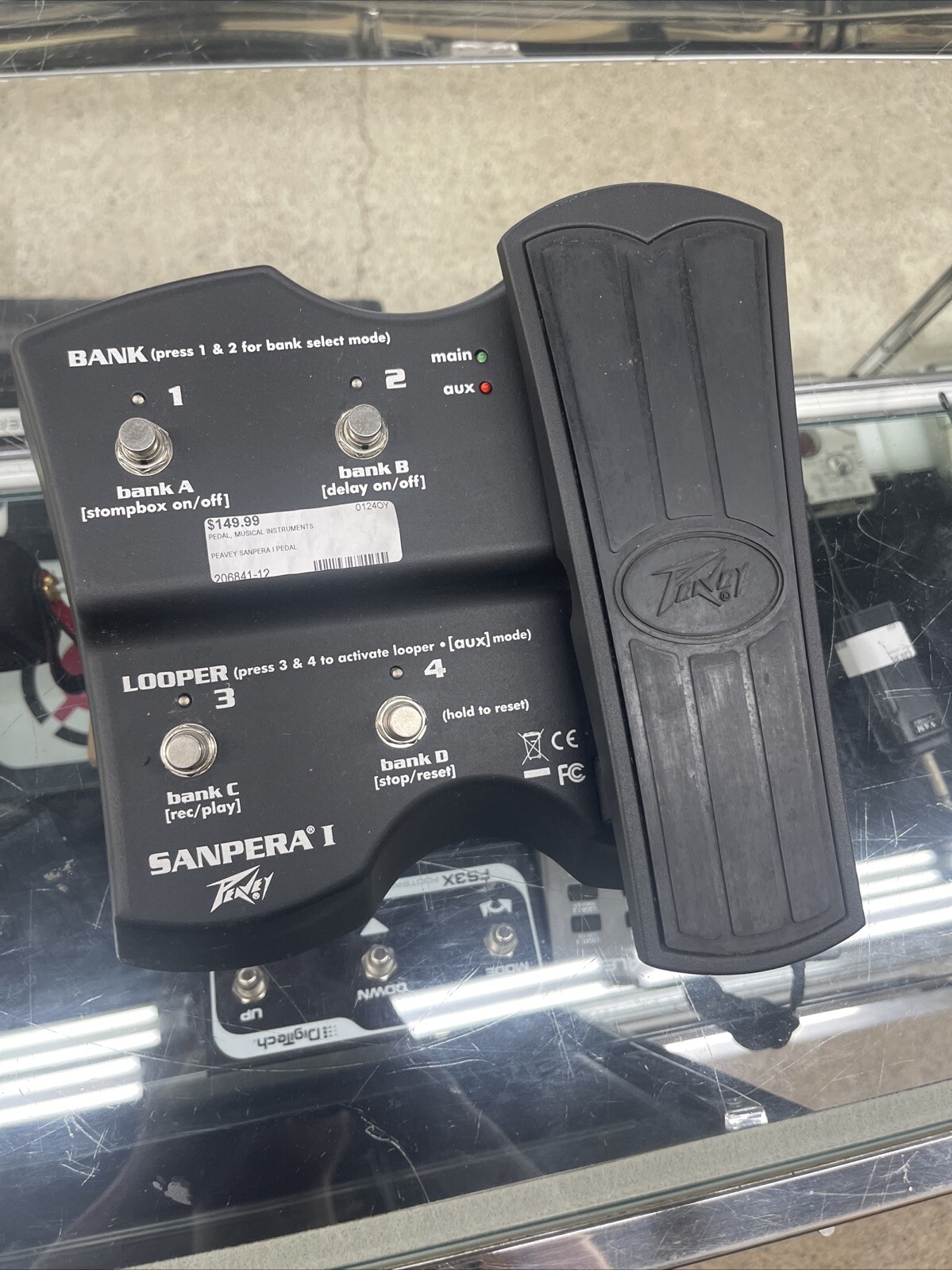 Peavey Sanpera I Looper Bank Effects Pedal