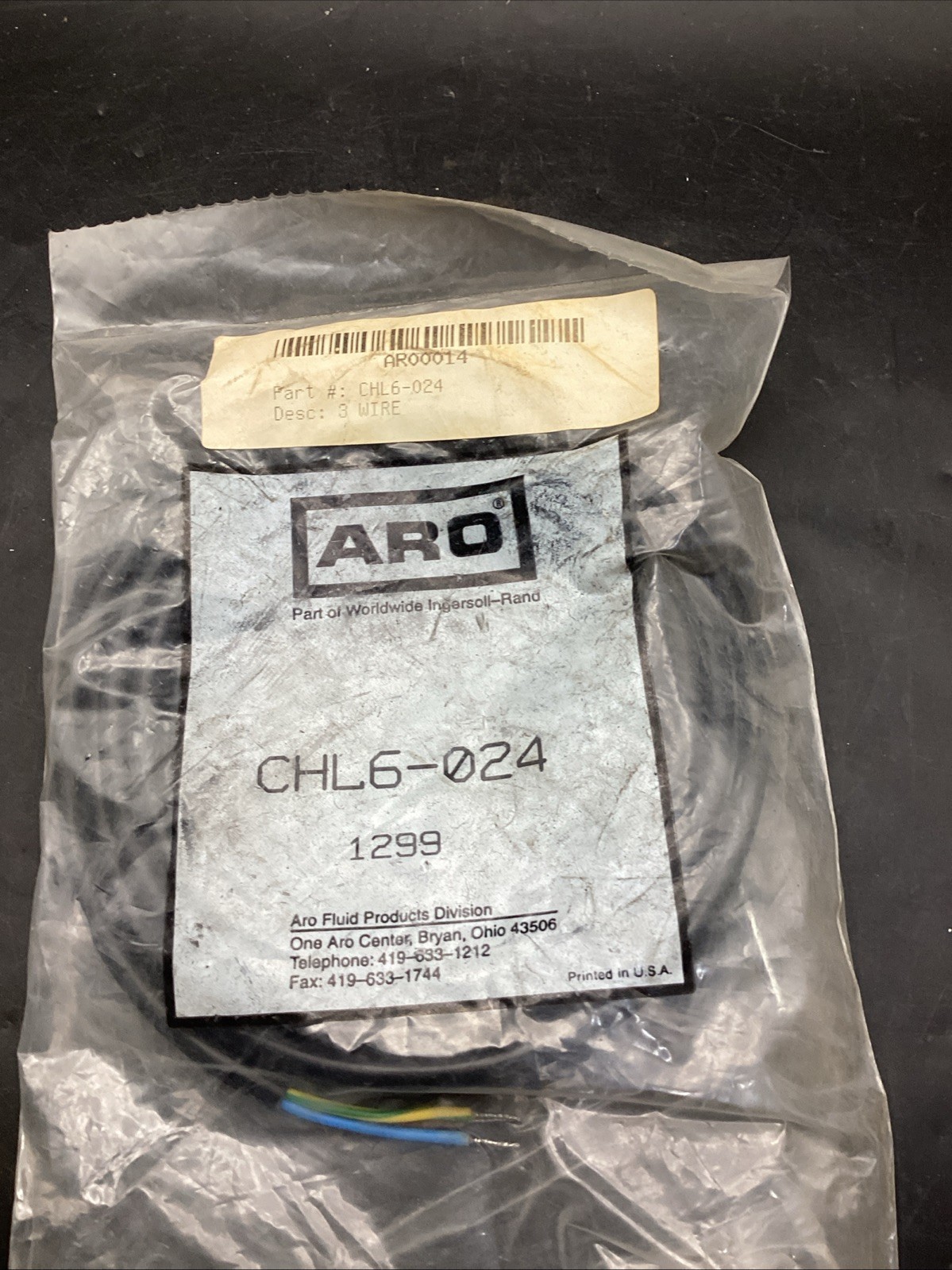 New Aero ARO CHL6-024 Three Wire Aro00014