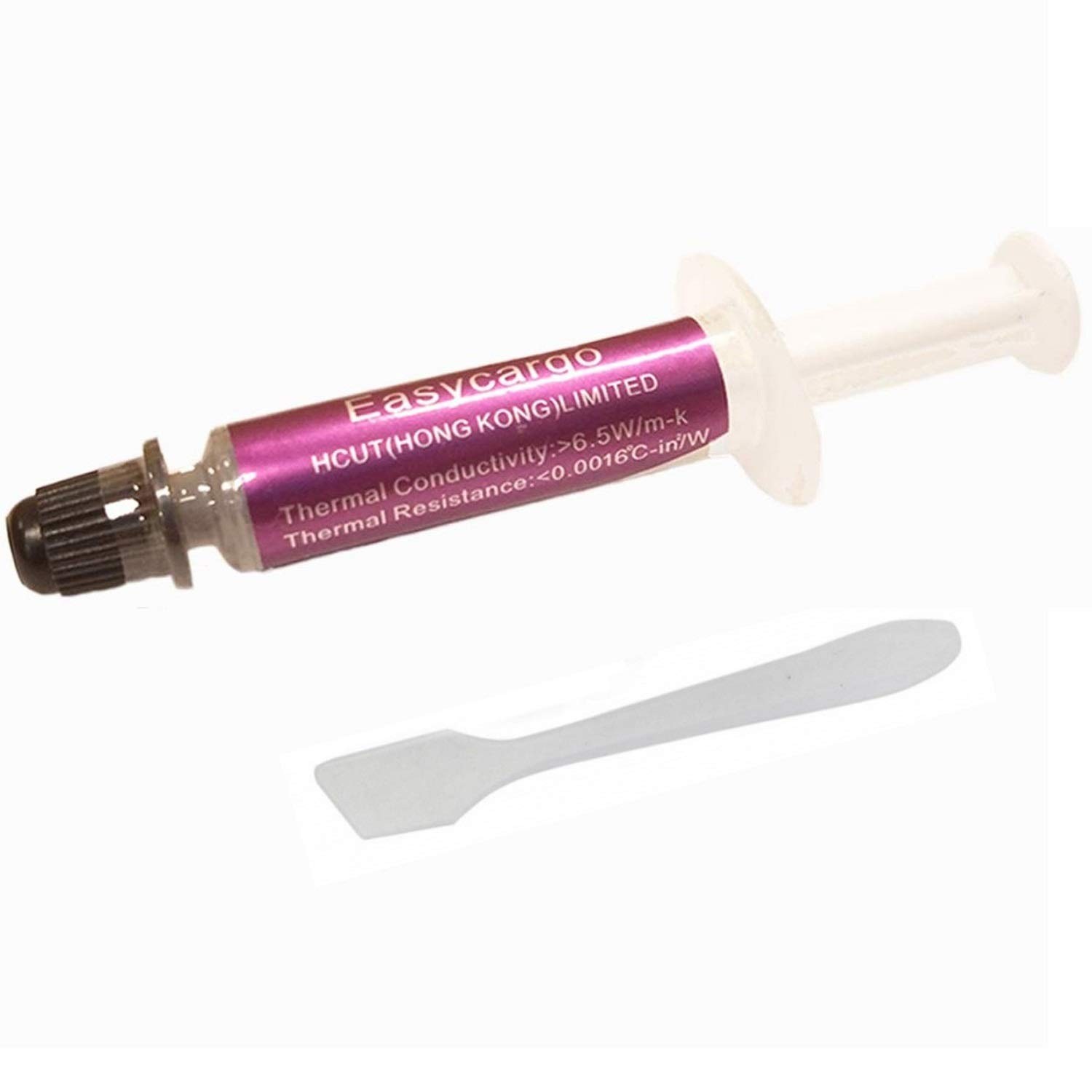 6.5 W/m-k Thermal Paste Kit, High Performance Thermal Grease Compound for Coo...