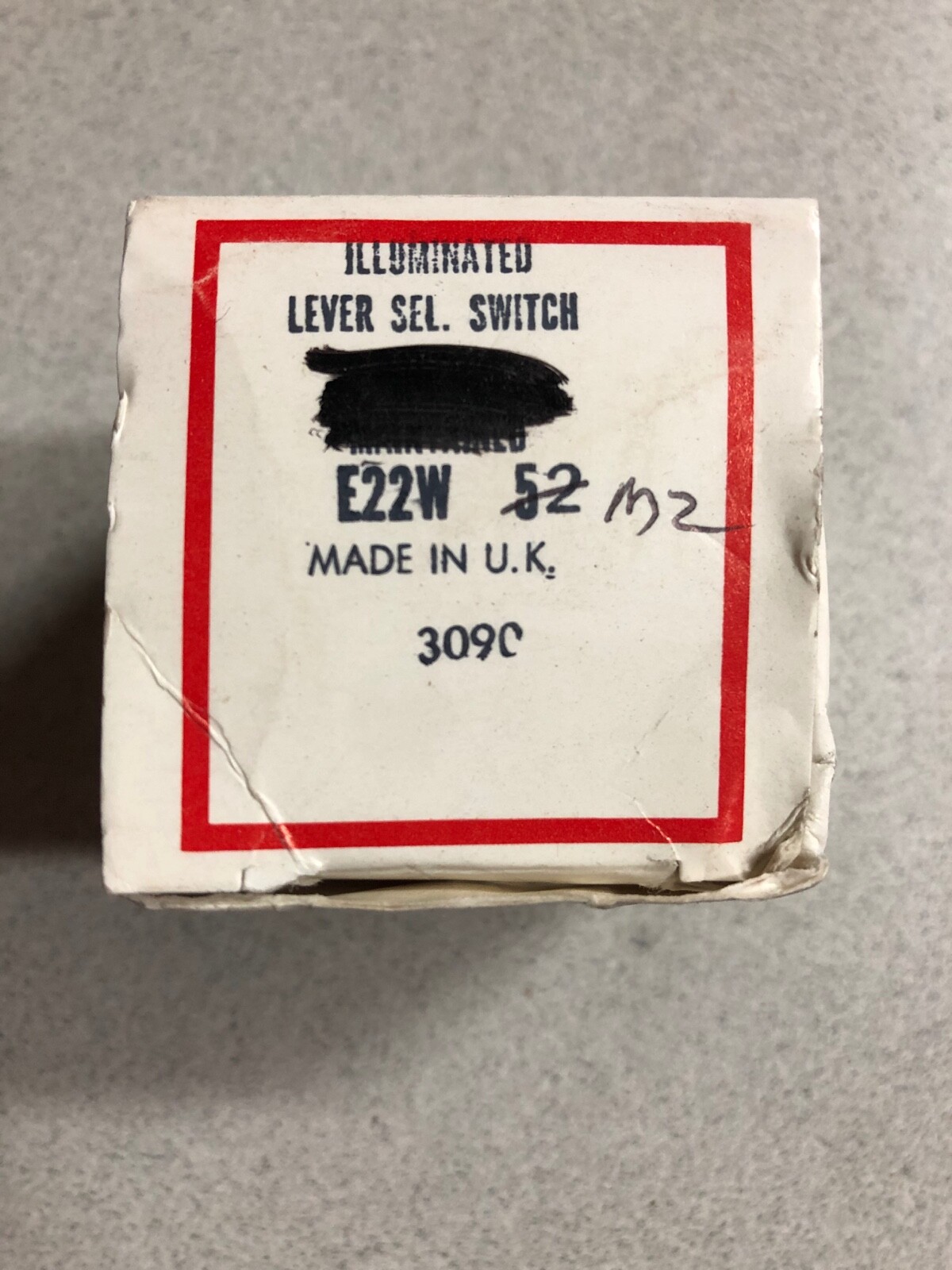 E22W52 Cutler Hammer M2 Illuminated Selector Switch Operator NIB
