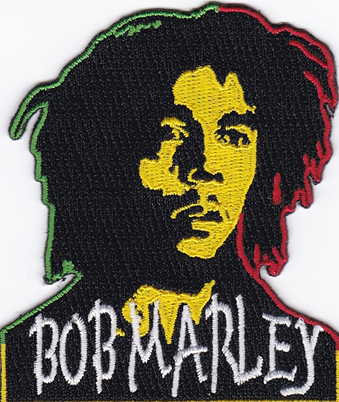 BOB MARLEY Embroidered Patches 3.3"x3" iron-on iron-on