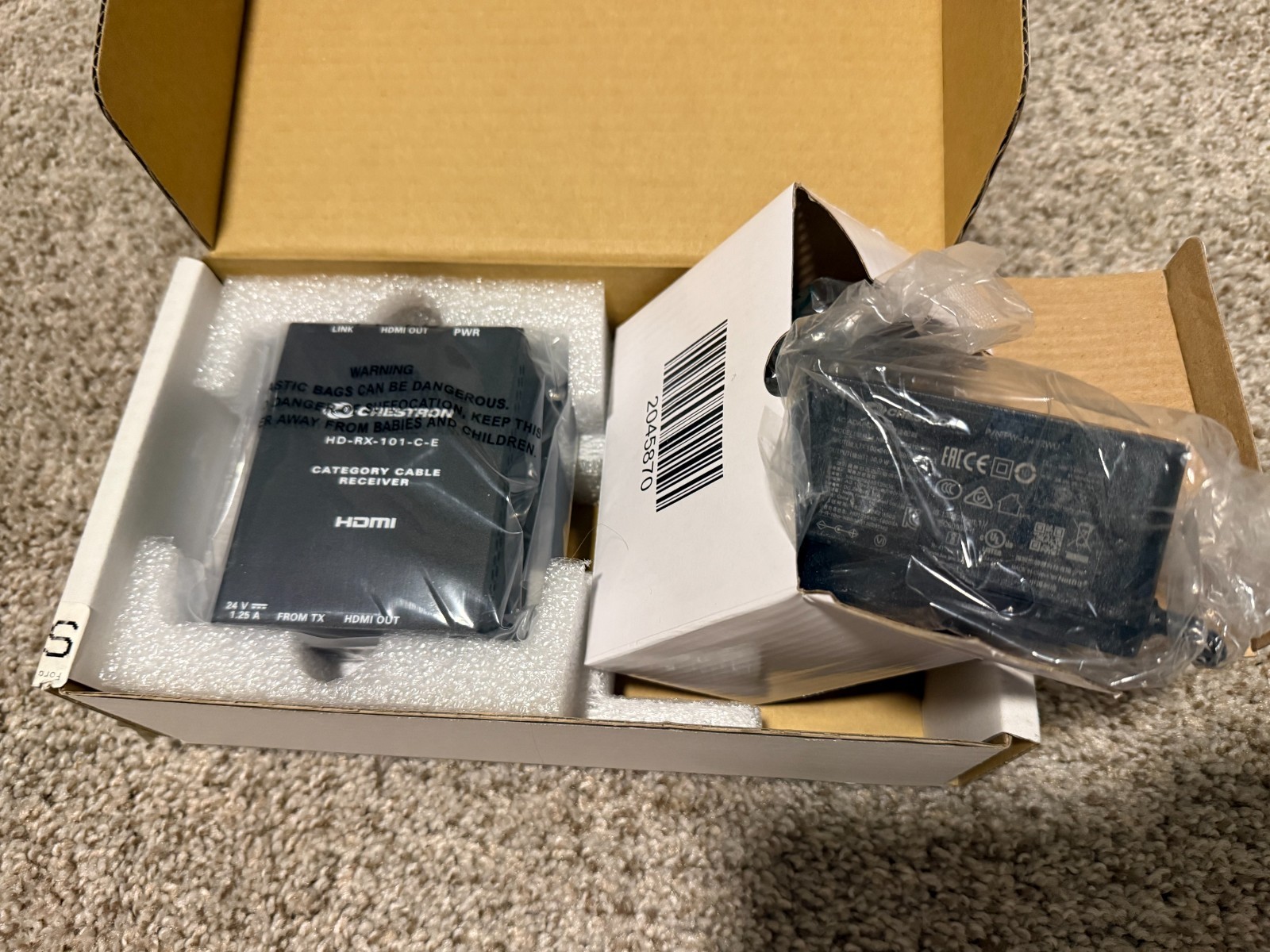 CRESTRON HD-RX-101-C-E  DM Lite – HDMI over CATx Receiver (NEW)