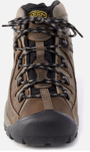 KEEN Targhee II Mid Hiking Boots Men- Color: Shitake/Brindle- SIZE 9 WIDE- NEW!