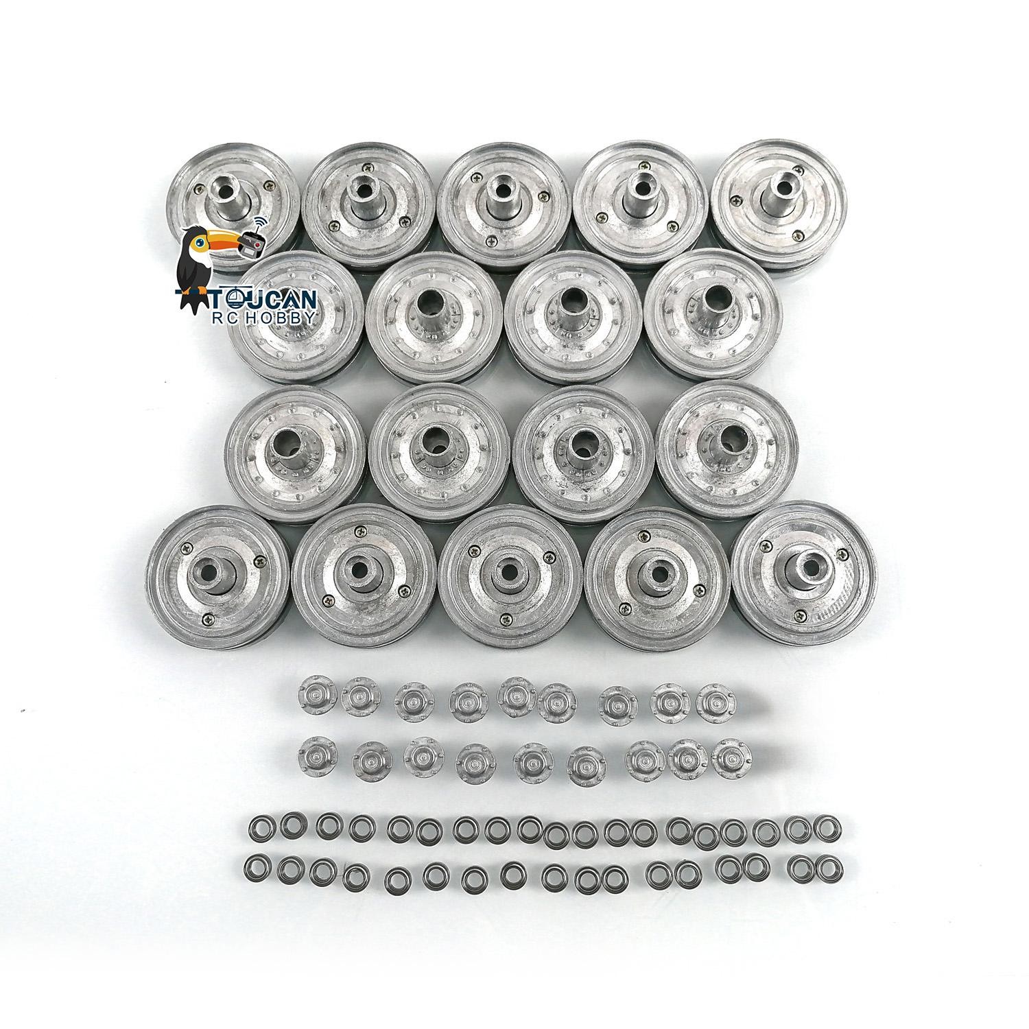 Henglong Metal Road Wheels For 1/16 German King Tiger RC Tank 3888A Spare Parts