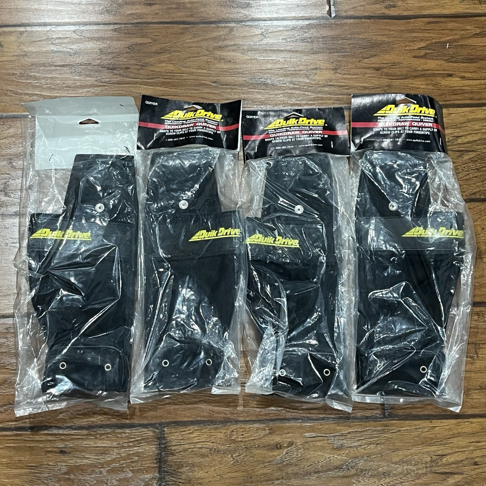 Drywall Screw Strip Belt Holder Pouch Quikdraw Quiver Lot Of (4) Quik Drive NEW