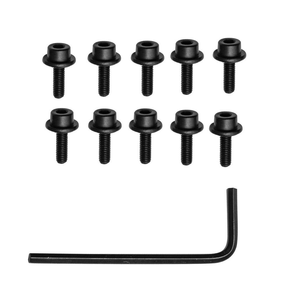 Yakamoz 10Pcs Router Bit Bearings Guide Set Replacement 3/16" ID