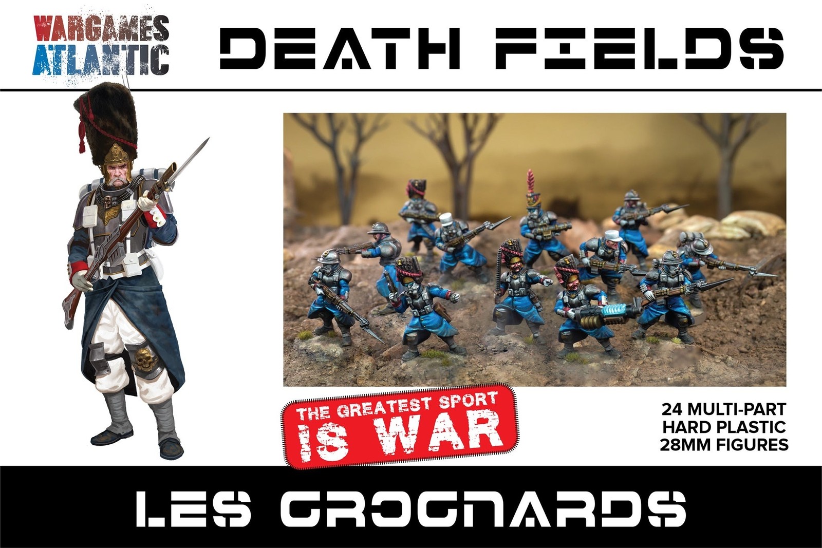 Wargames Atlantic - Death Fields: Les Grognards
