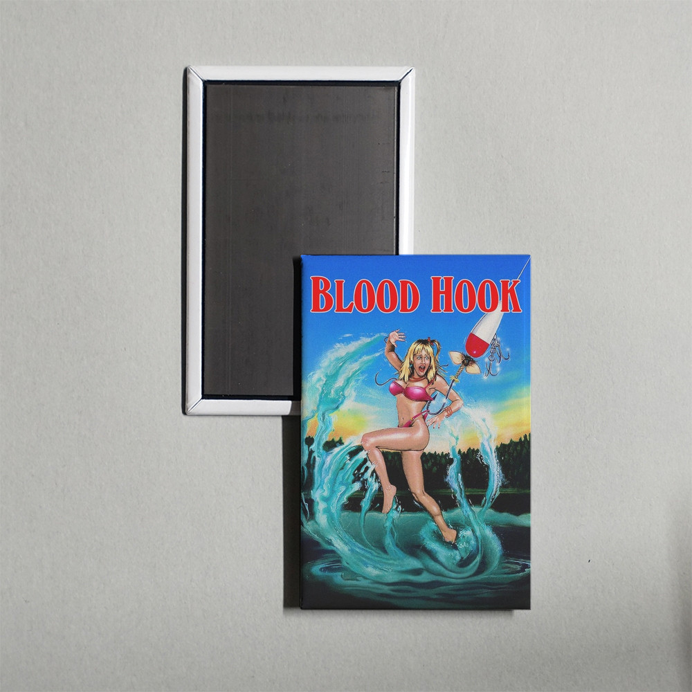 Blood Hook Mini Movie Poster Fridge Locker Magnet