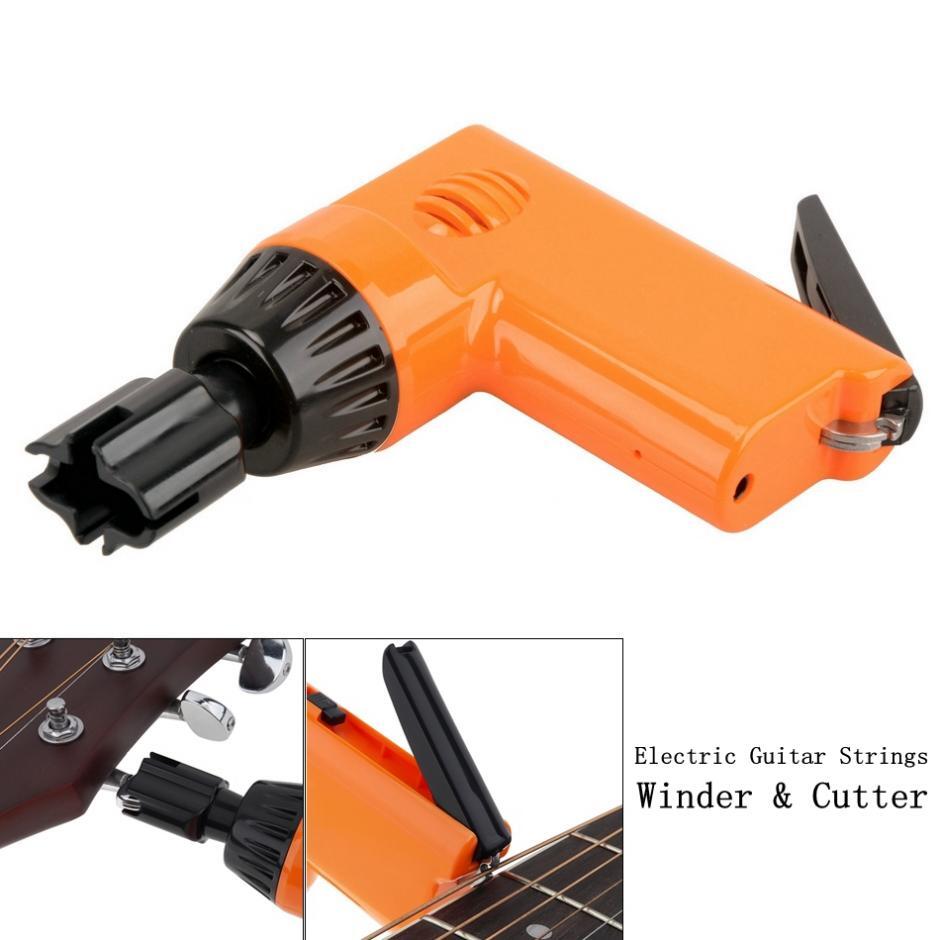 Rechargeable Electric String Winder String Cutter for Ukulele Guitar Bass Repair