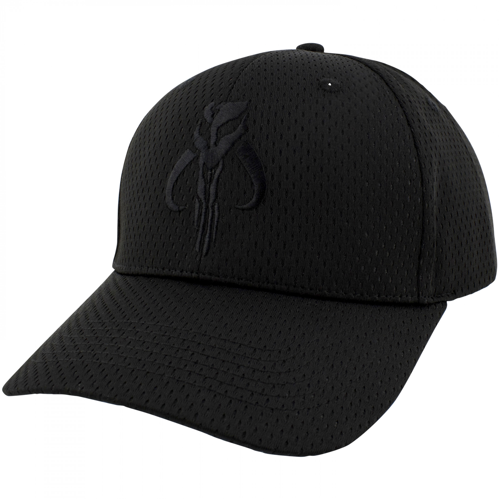 Star Wars Boba Fett Mythosaur Black on Black Snapback Hat Multi-Color