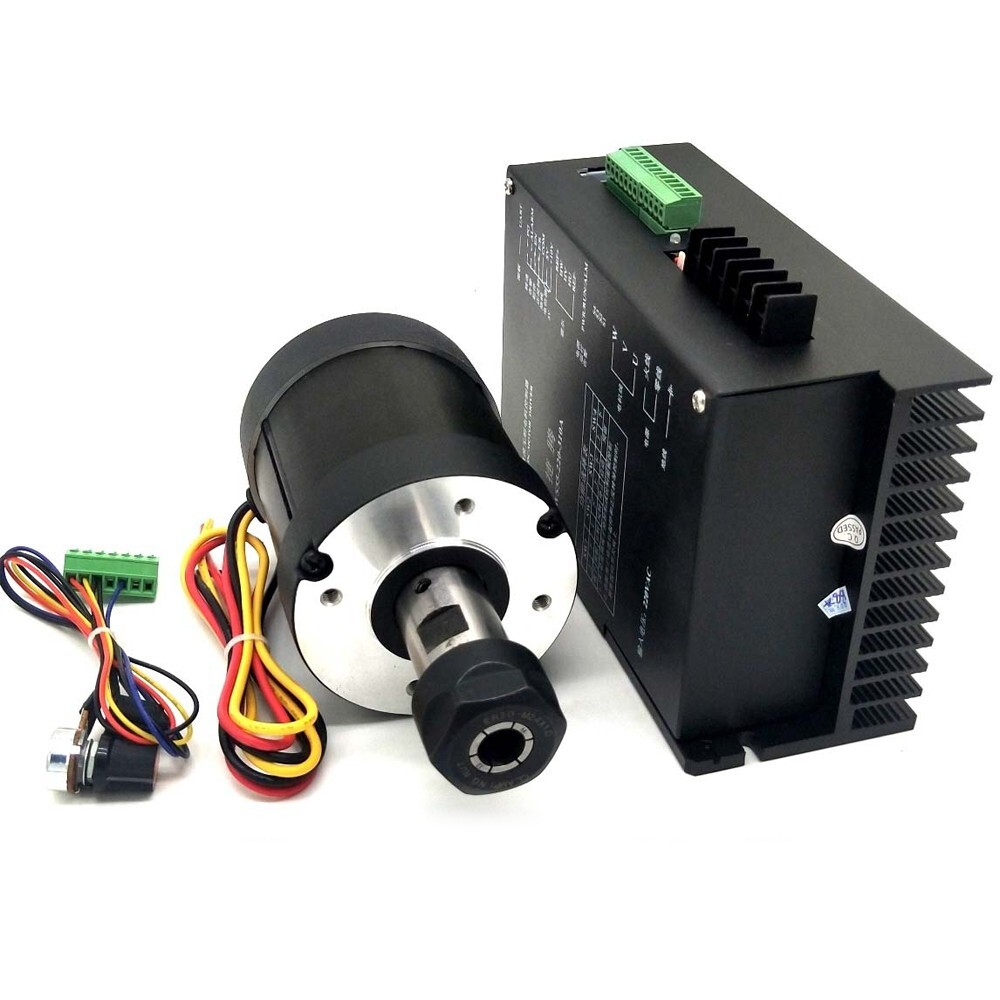 900W ER20 AC 220V (WS55-310A) 6000RPM Brushless Spindle Motor for Engraver
