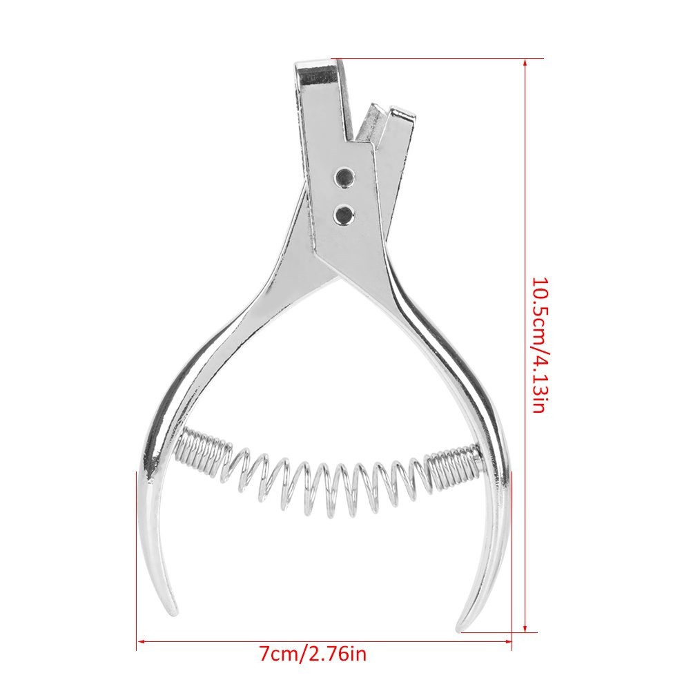 Pattern Notcher for Fabric,Stainless Steel Pattern Notcher Sewing Leather Tai...