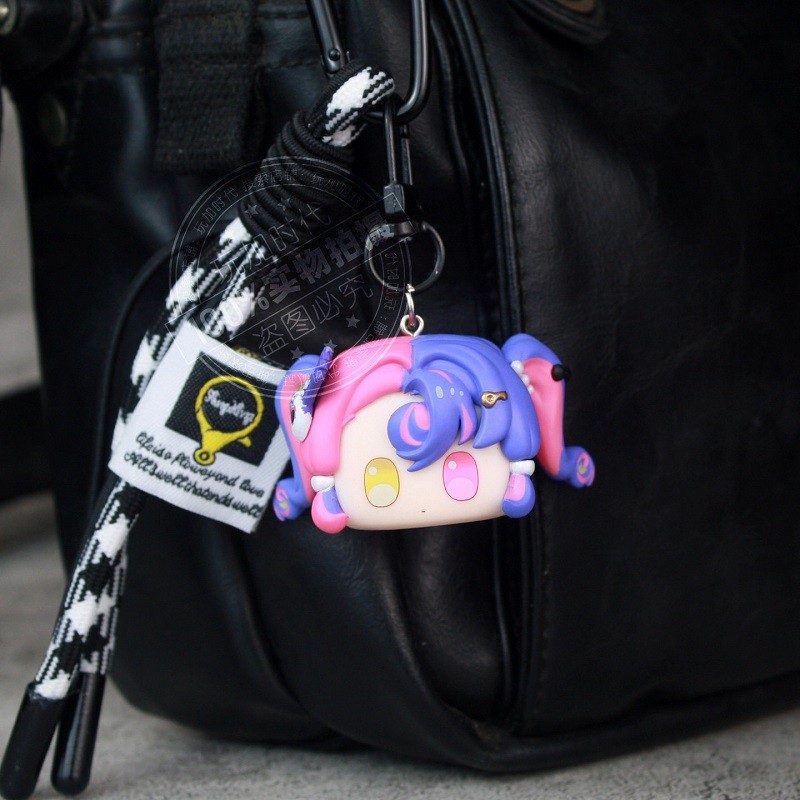 Wuthering Waves ROCCIA Bag Charm Anime Key Accessories Keyring Key Pendant Gift