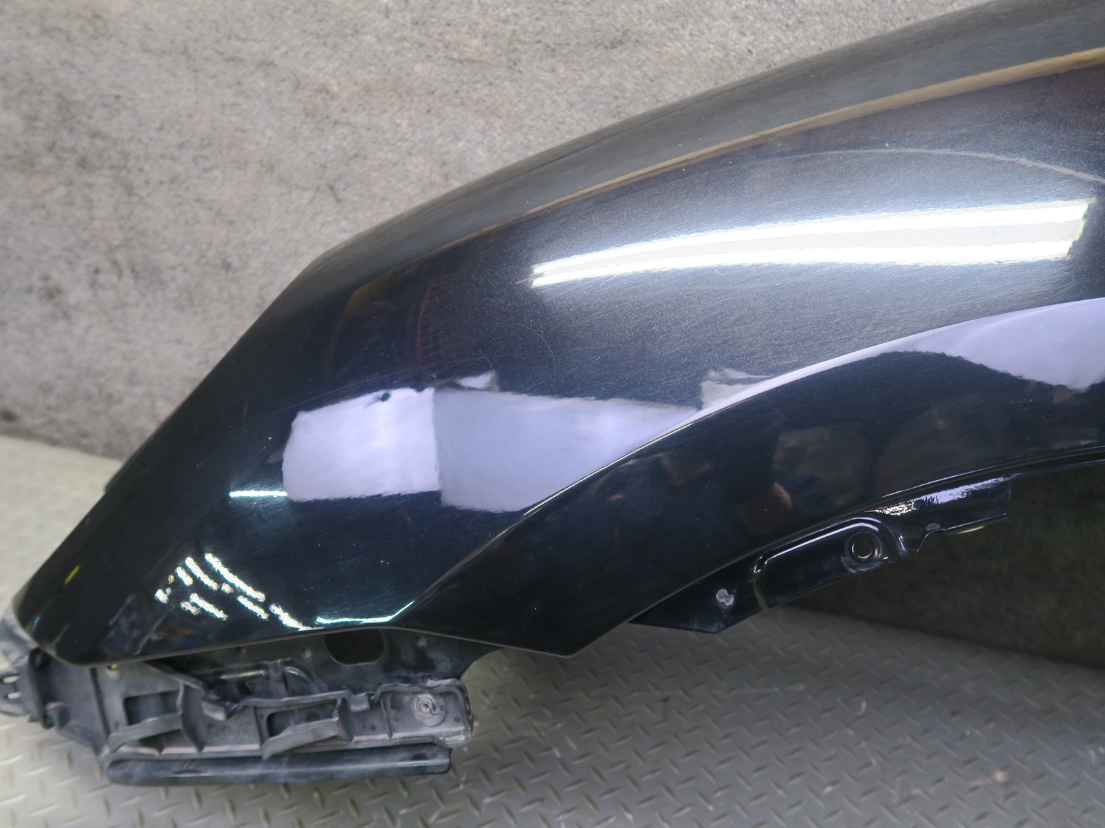 2011-2014 PORSCHE CAYENNE 958 FRONT LEFT DRIVER SIDE FENDER PANEL COVER BLACK