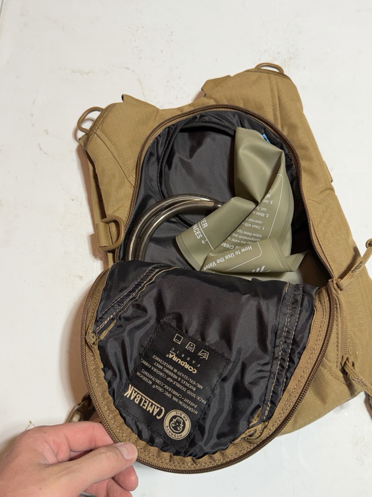 Camelbak Hydration Pack 500D Double-Rip Cordura Fabric