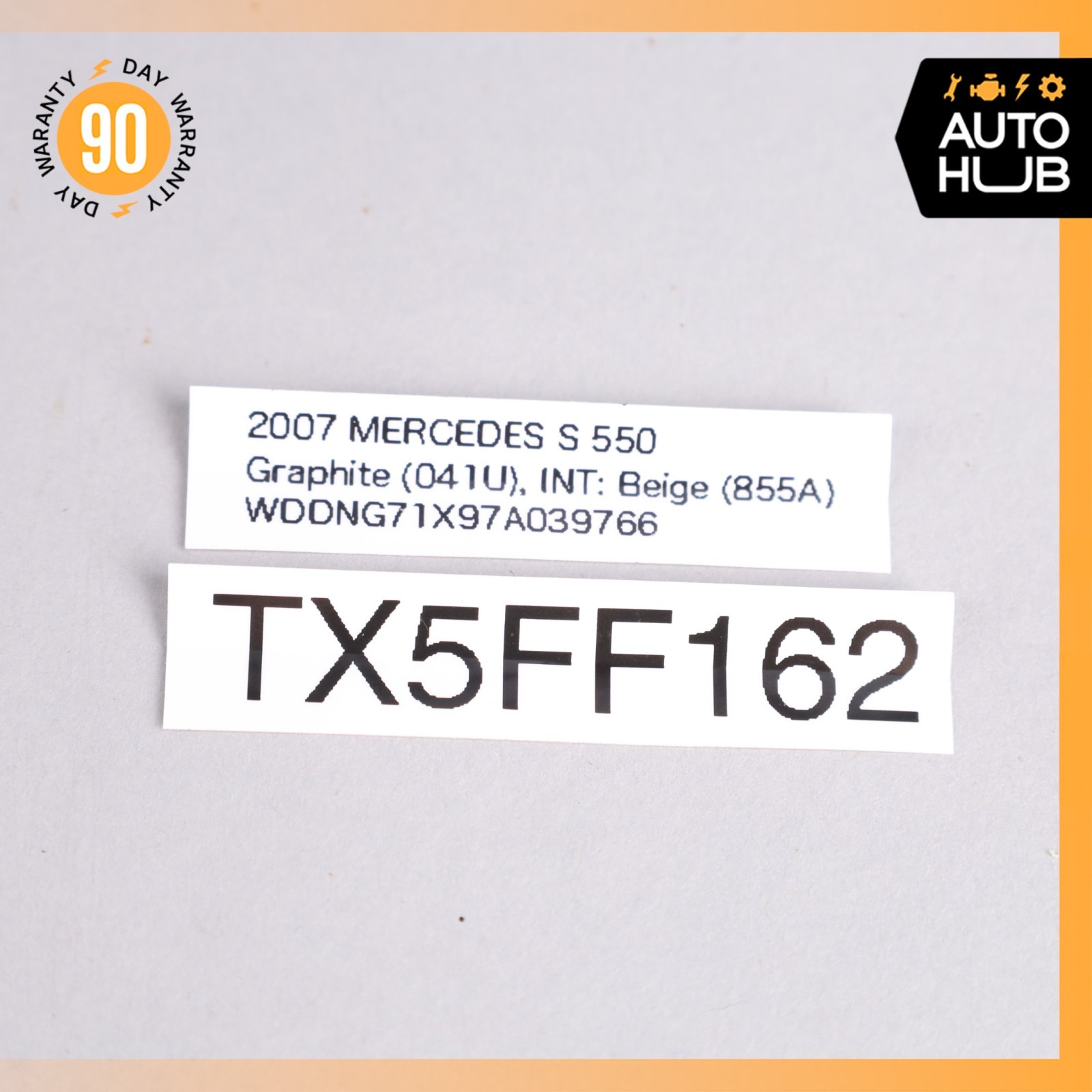 07-09 Mercedes W221 S550 Left Driver Master Window Switch Control OEM