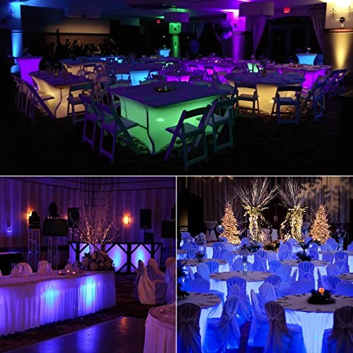 Under Table Light for Parties, Cocktail Table Lighting for Wedding with 1 Pack