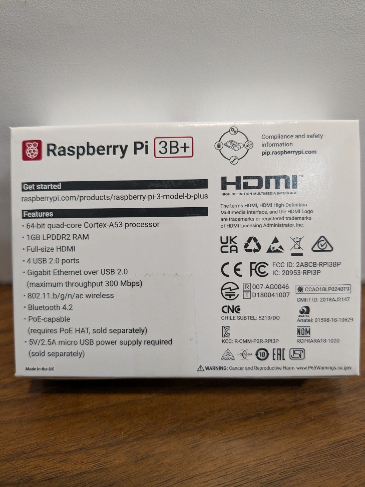Bundle of 10 Raspberry Pi 3 Model B+, new in box
