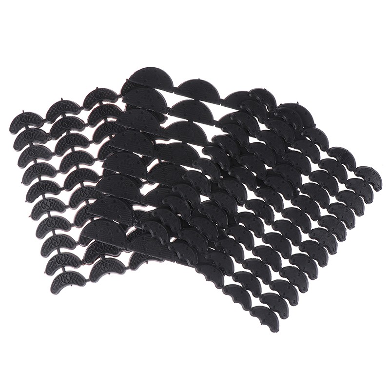 14/20/30 Pairs rubber heel savers toe plates taps DIY shoe repair pads~