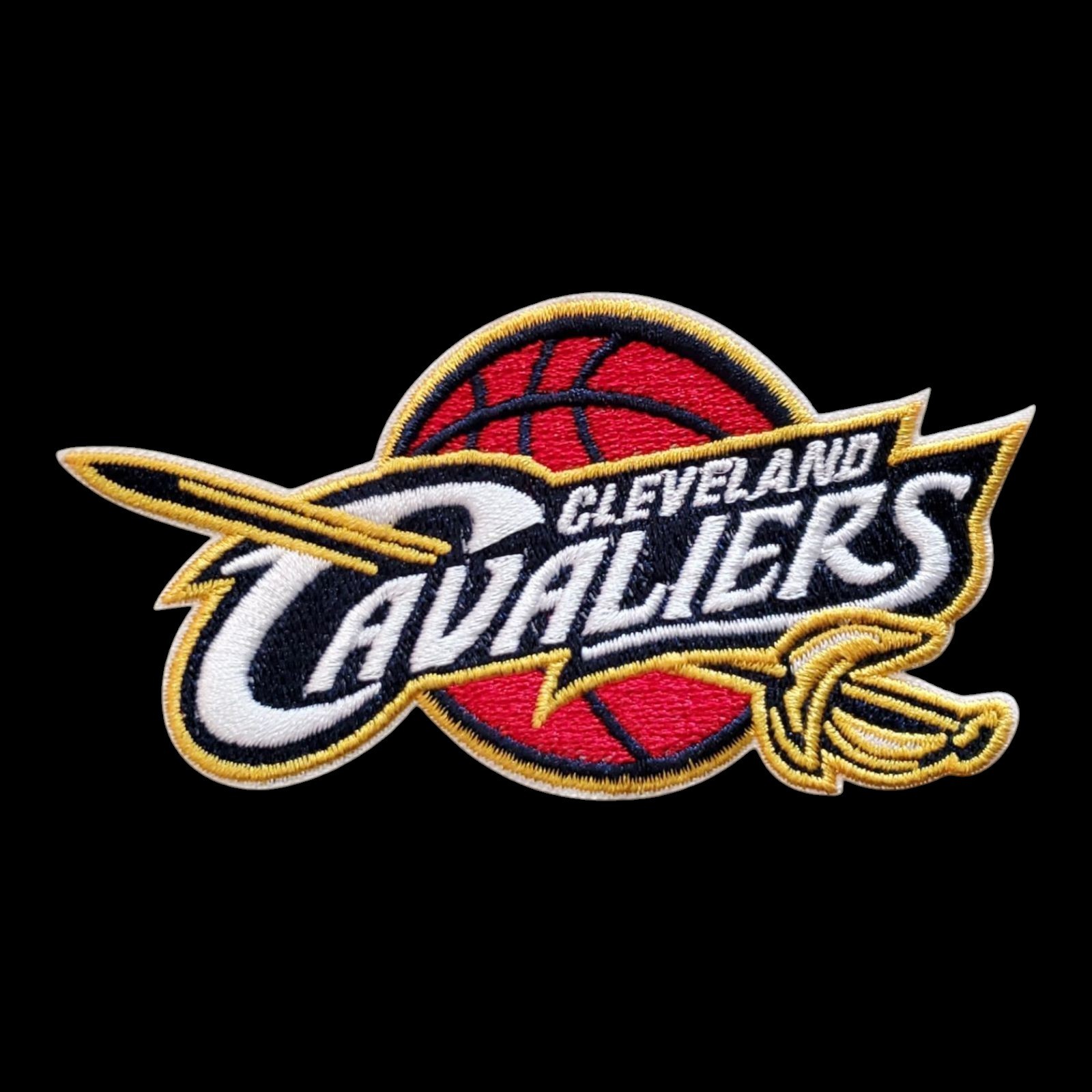 Vintage Cleveland Cavaliers Patch. Nba. Embroidered. Iron On. 4"x2"