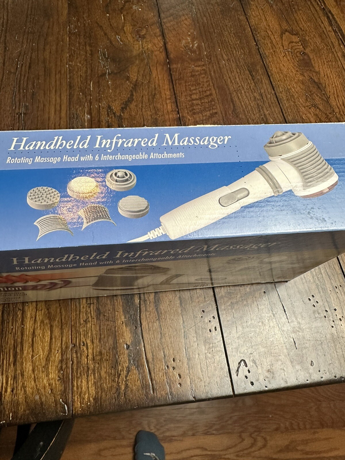 HANDHELD INFRARED ROTATING MASSAGE HEAD