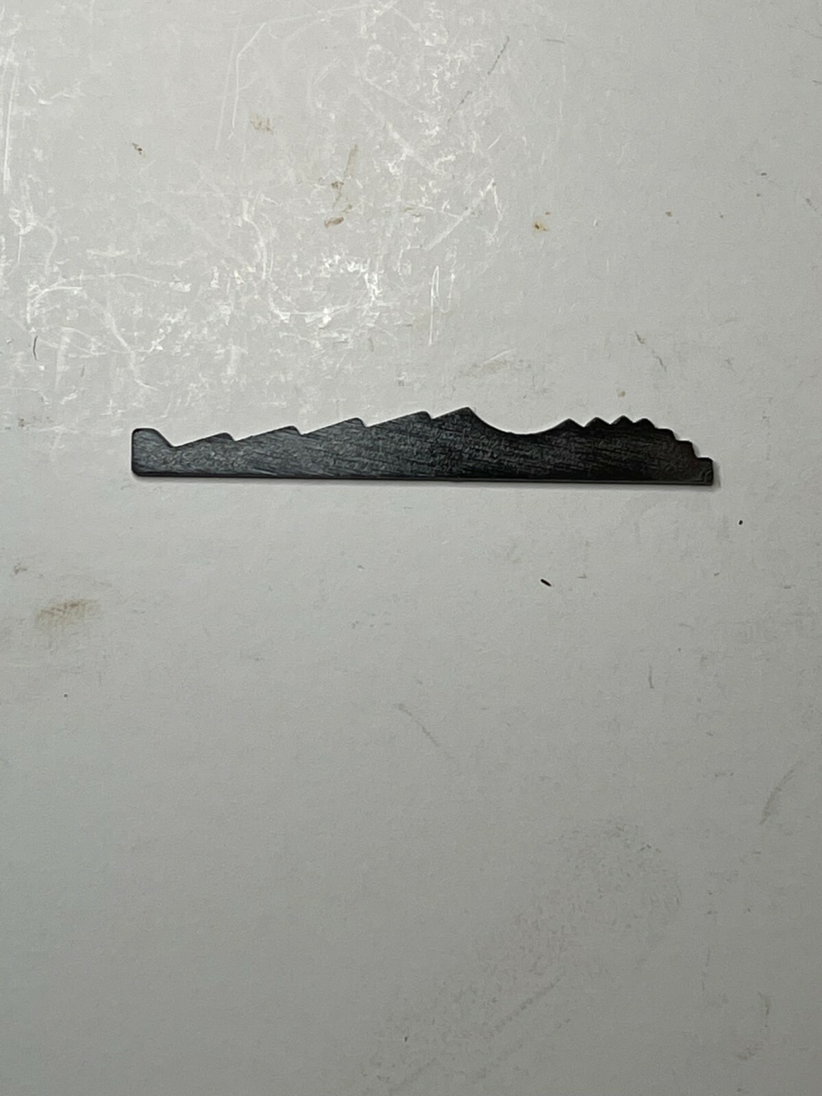 Rear Sight Elevator .050" Wide X 1.625" Long .180" Highest Step New Old Stock