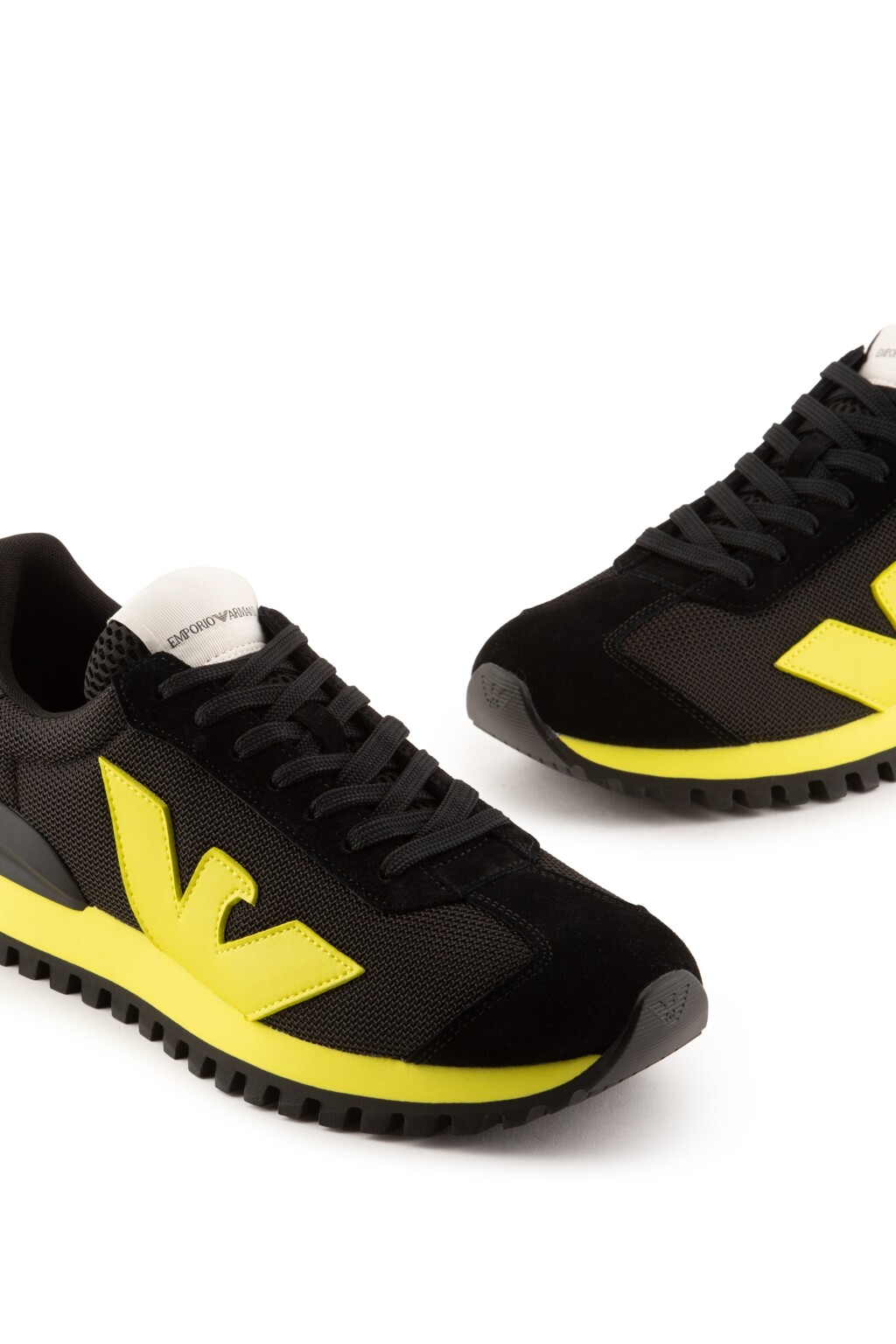 Shoes Sneaker EMPORIO ARMANI Man Sz. US 9 X4X583XN647 S737 Black