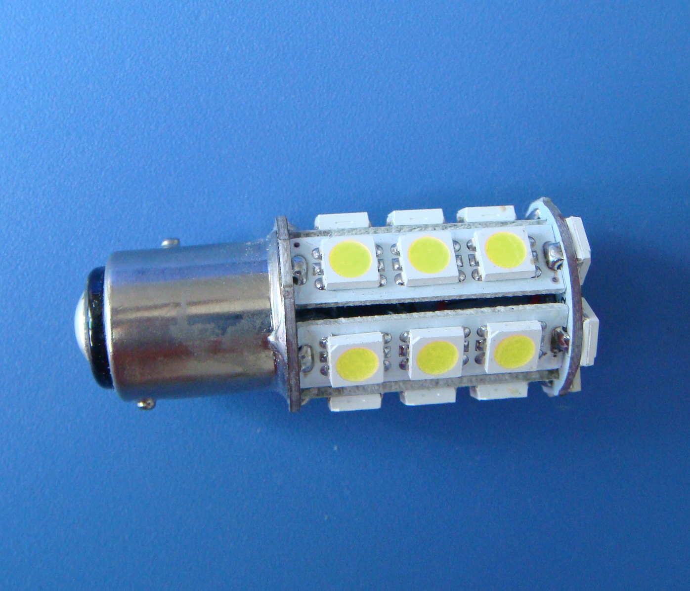 2pcs BAY15D 1157 Marine Lights Boat Bulb 24-5050 SMD LED AC12V/DC12~24V White