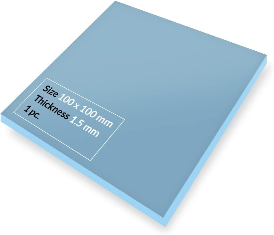 ARCTIC TP-3: Premium Performance Thermal Pad, 100 X 100 X 1.5 Mm (Stackable to 2