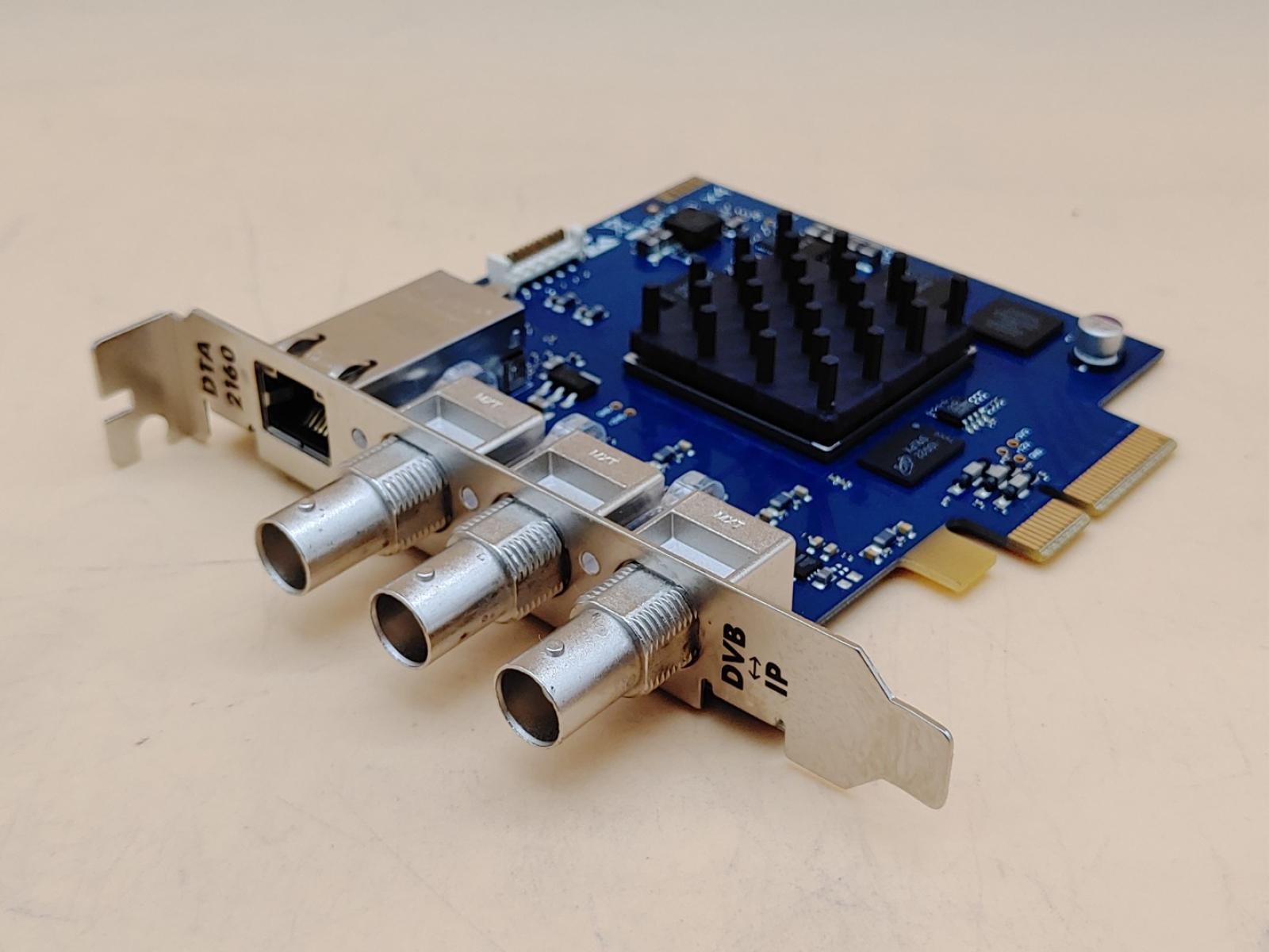 DekTec DTA-2160 Rev 1 GigE TSoIP w/ 3 ASI/SDI Ports PCIe x4