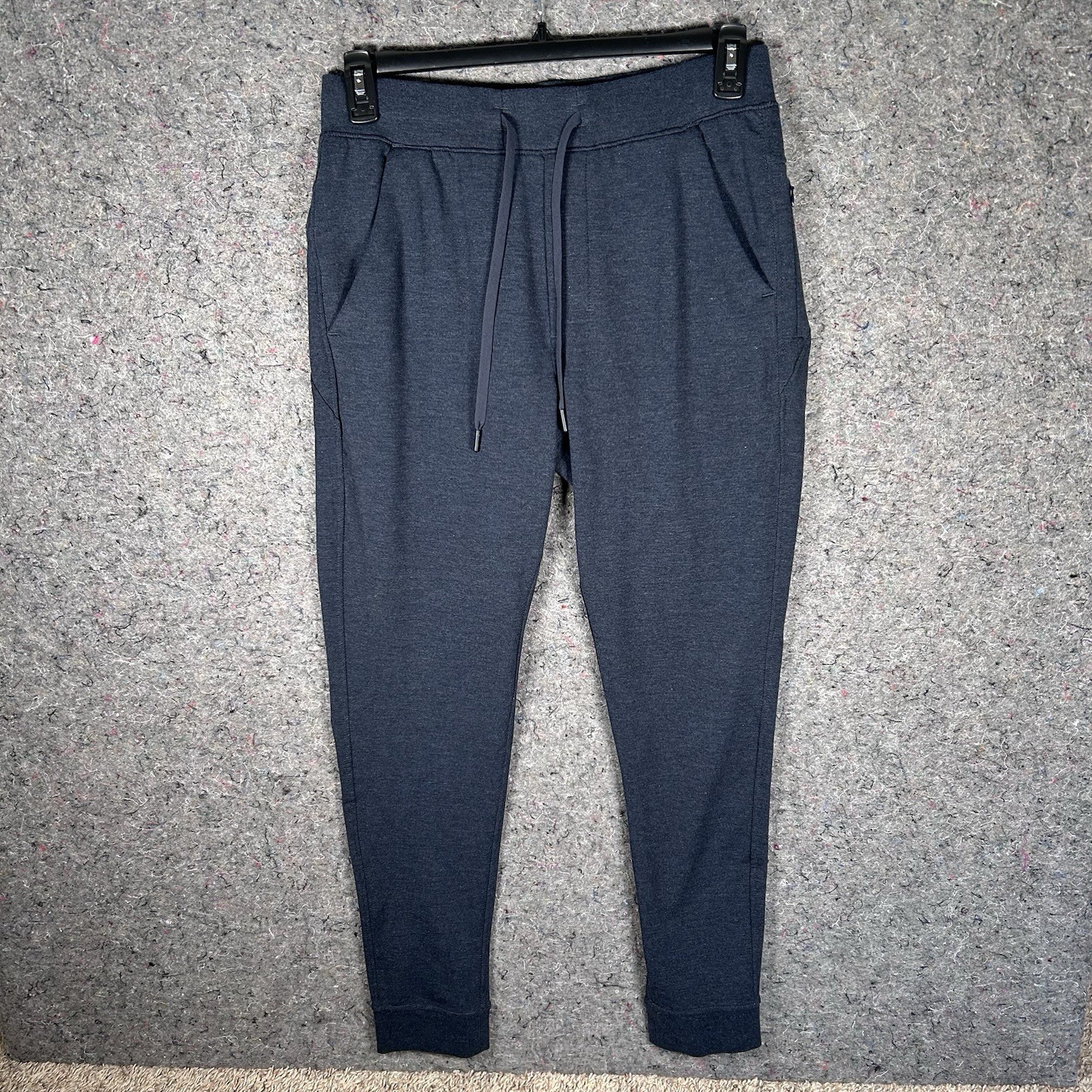 BirdDogs Men’s Lined Jogger Sweatpants Medium Navy Blue Tapered Boomstick NEW